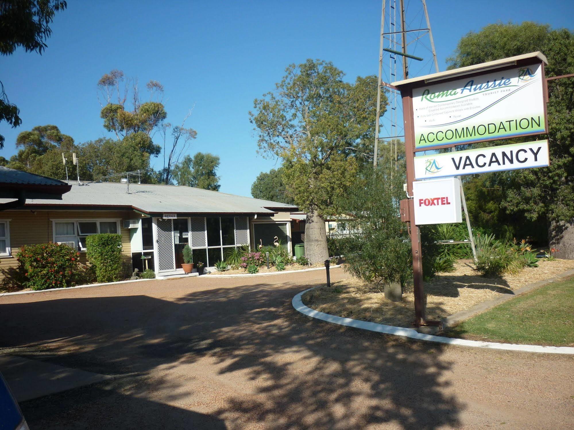 Motel Roma Aussie Tourist Park Exterior foto